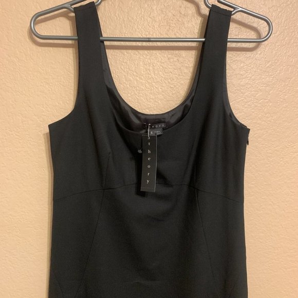 Theory Sheath Dress, Black, Size 6, NWT - Picture 11 of 11